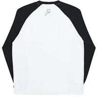 Palace Spitfire P-Fire Lengan Panjang Putih/Hitam Order Palace Spitfire P-Fire Lengan Panjang Putih/Hitam