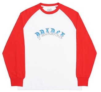 Palace Spitfire P-Fire Lengan Panjang Putih/Merah Buy Palace Spitfire P-Fire Lengan Panjang Putih/Merah
