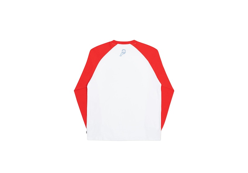 Order Palace Spitfire P-Fire Manga Larga Blanco/Rojo