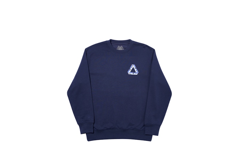 Palace Split P3 Crew Navy