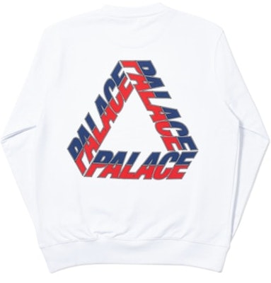 Palace Split P3 Crew White Order Palace Split P3 Crew White