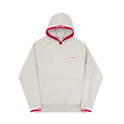 Palace Splitter Hood Grey/Red