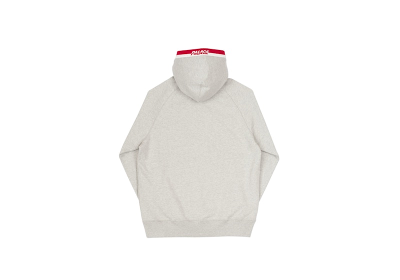 Palace Splitter Hood Grey/Red 圖 2