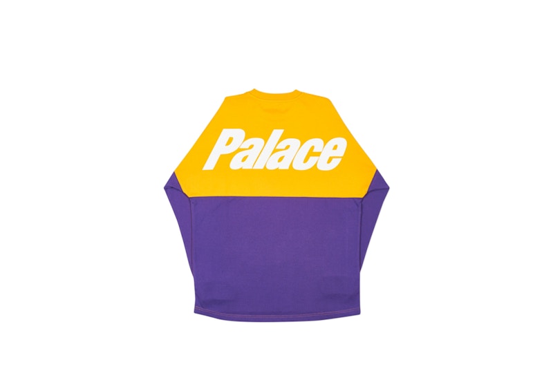 Palace Splitter Longsleeve Yellow/Purple 圖 2