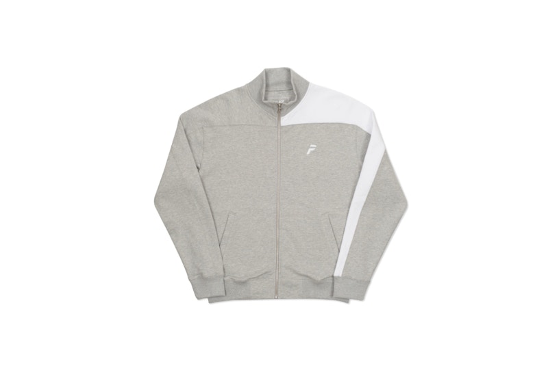 Palace Sport Selecta Track Top Grey/White