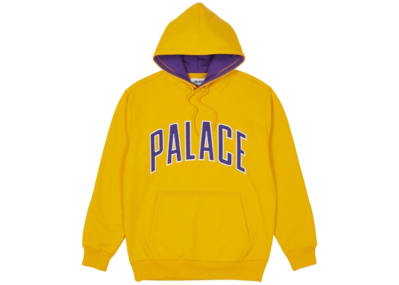 PALACE SPORTINI HOOD YELLOW