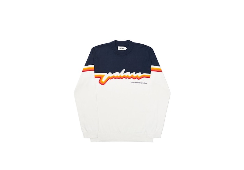 Palace Sportivo Knit White