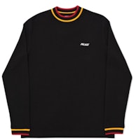 Palace Square Weave Crew Black