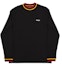 Buy Palace Square Weave Crew Black