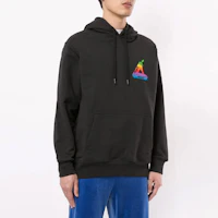 Shop Palace SS19 Jobsworth 三角標誌連帽衫 男女款 - 黑色 P16HD048