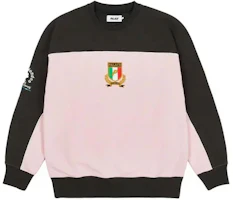 Palace SS21 Mumma Mia Crewneck Black Pink Italian Soccer Logo Unisex Sweater P20CS178 Palace SS21 Mumma Mia Crewneck Black Pink Italian Soccer Logo Unisex Sweater P20CS178