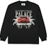Buy PALACE SS21 x AMG Black Logo Graphic Longsleeve Unisex Tee Black. P20AMGLS001