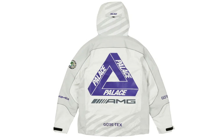 Order PALACE SS21 x AMG Gore-Tex 白色标志连帽夹克 男女同款 白色. P20AMGGT002