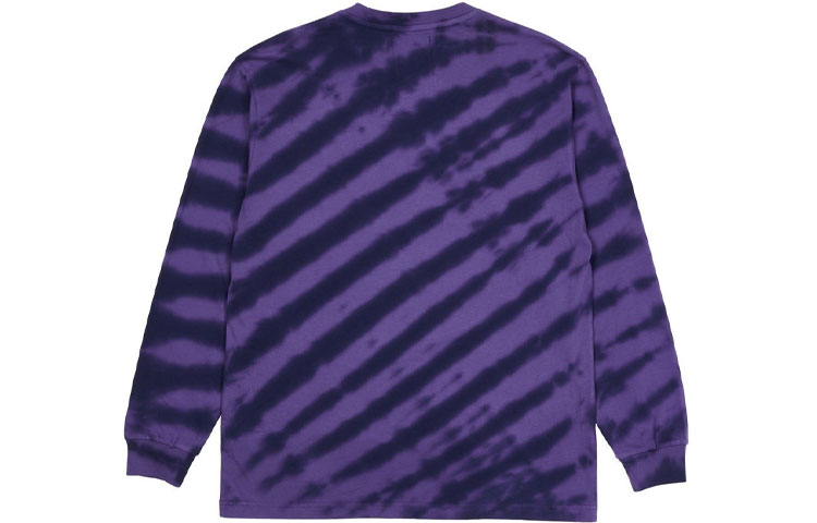 Lookbook PALACE SS21 x AMG Logo Grafik Baju Lengan Panjang Unisex Ungu. P20AMGLS002