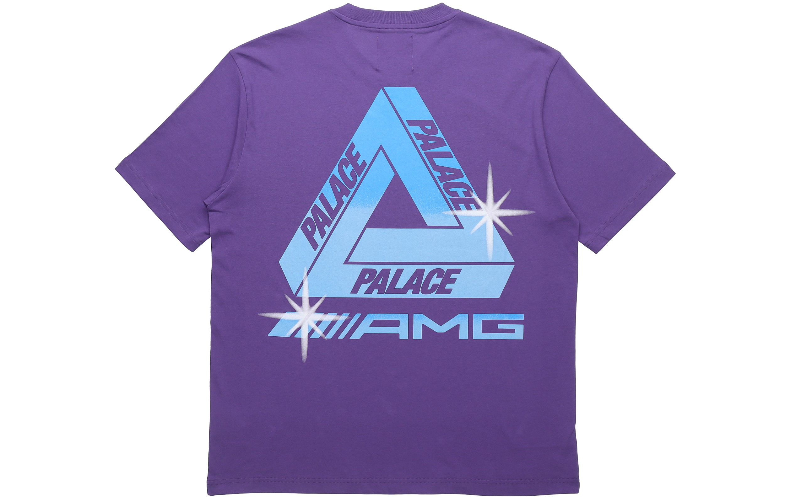PALACE SS21 AMG Purple T-Shirt White Tiger Graphic Logo Print Unisex Tee. P20AMGTS006 圖 3