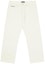 Buy PALACE SS22 Baggies Straight White Jeans Unisex dengan Bordir Huruf. P23T019