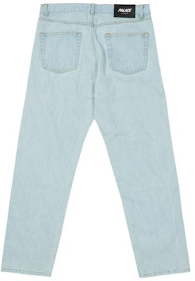 PALACE SS22钻石纹直筒牛仔裤 男女同款 浅蓝色. P22T017 Lookbook PALACE SS22钻石纹直筒牛仔裤 男女同款 浅蓝色. P22T017