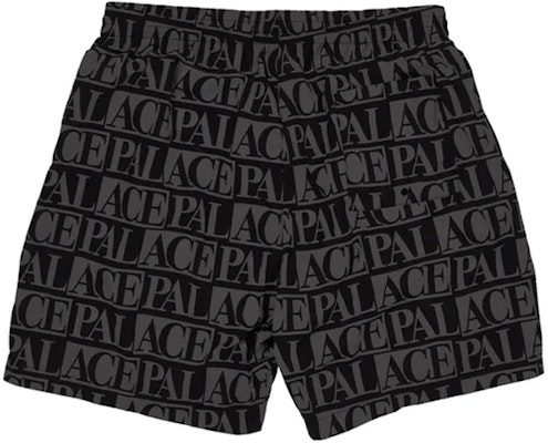 PALACE SS22 Domino Print Swim Shorts Black Logo Print Shorts Black. P22ST152 Lookbook PALACE SS22 Domino Print Swim Shorts Black Logo Print Shorts Black. P22ST152