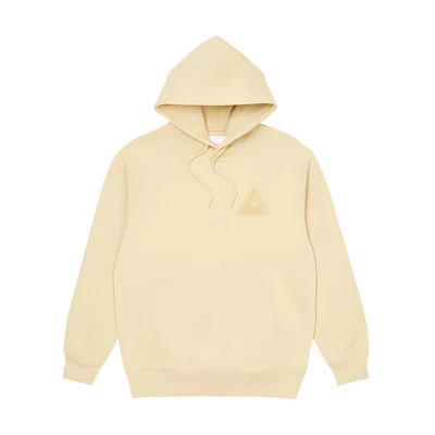 Palace SS22 Geometric Logo Print Hoodie Beige Long Sleeve P22CKHD003
