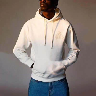 Palace SS22 Geometric Logo Print Hoodie Beige Long Sleeve P22CKHD003 Shop Palace SS22 Geometric Logo Print Hoodie Beige Long Sleeve P22CKHD003