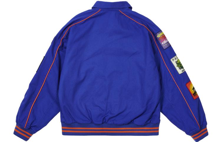 Lookbook PALACE SS22 Life Is Short 蓝色男女同款翻领夹克外套 P22JK213