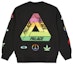 Buy PALACE SS22 Mixed Media Bitmap Crewneck Hitam Logo Besar Sweatshirt. P22CS206
