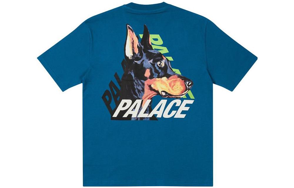 PALACE SS22 P-3-K-9 Blue Dog Logo Graphic Relaxed Fit T-Shirt Unisex. P22TS168 圖 2