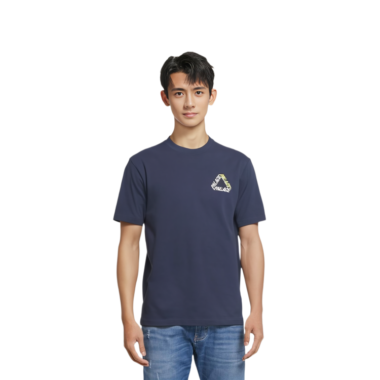 PALACE SS22 P-3-K-9 Navy T-Shirt Dog Logo Print Casual Unisex Tee P22TS167 圖 5