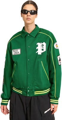 PALACE SS22 补丁纯棉飞行夹克 绿色男女长袖外套 P22JK212 Purchase PALACE SS22 补丁纯棉飞行夹克 绿色男女长袖外套 P22JK212