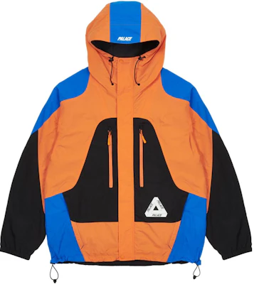 PALACE SS22 パウダージャケット オレンジ/ブラック/ブルー 配色 ウインドブレーカー ユニセックス. P21JK039 Buy PALACE SS22 パウダージャケット オレンジ/ブラック/ブルー 配色 ウインドブレーカー ユニセックス. P21JK039