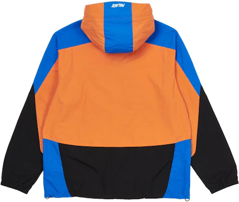 PALACE SS22 パウダージャケット オレンジ/ブラック/ブルー 配色 ウインドブレーカー ユニセックス. P21JK039 Lookbook PALACE SS22 パウダージャケット オレンジ/ブラック/ブルー 配色 ウインドブレーカー ユニセックス. P21JK039