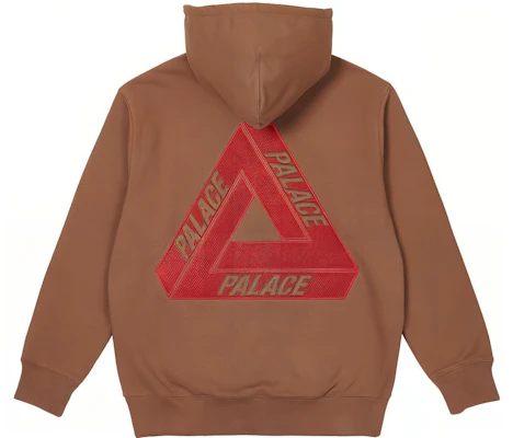 Palace SS22 Tri-Mesh Hoodie Tan Logo Unisex Pullover Sweatshirt Brown P21CS147 Buy Palace SS22 Tri-Mesh Hoodie Tan Logo Unisex Pullover Sweatshirt Brown P21CS147