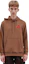 Shop Palace SS22 Tri-Mesh Hoodie Tan Logo Unisex Pullover Sweatshirt Brown P21CS147