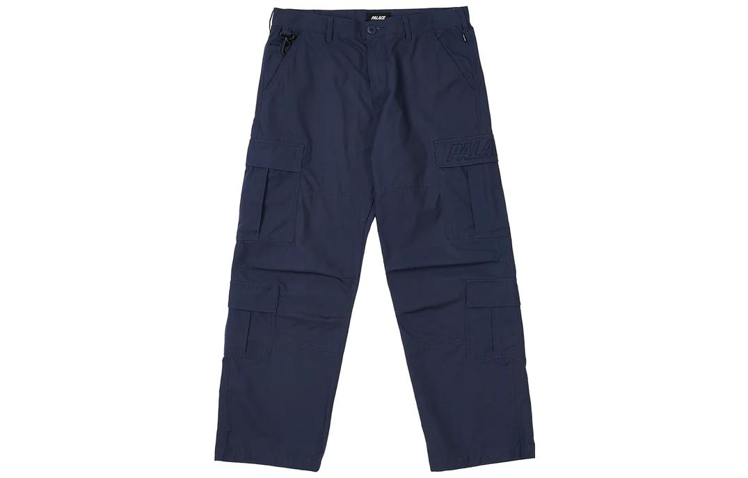 PALACE SS23  Loose Fit Multi-Pocket Straight Casual Pants. P23T035