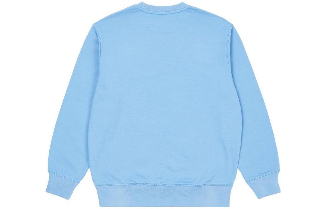 Lookbook Palace SS23 Basic A Crew Flexy Blue Unisex Sweatshirt Light Blue PLC23W10018