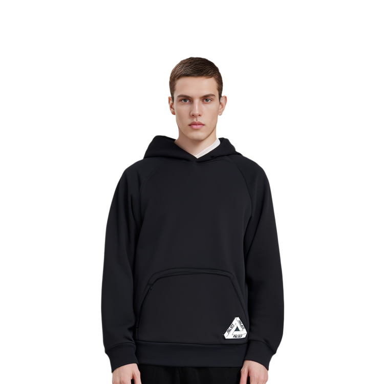 PALACE SS23 Black Hoodie with Logo Print and Kangaroo Pocket - Unisex Pullover. P24CS033 圖 3