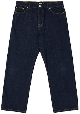 PALACE SS23 鏈條字體牛仔褲靛藍黑色標誌印花丹寧長褲 P24T004 Order PALACE SS23 鏈條字體牛仔褲靛藍黑色標誌印花丹寧長褲 P24T004