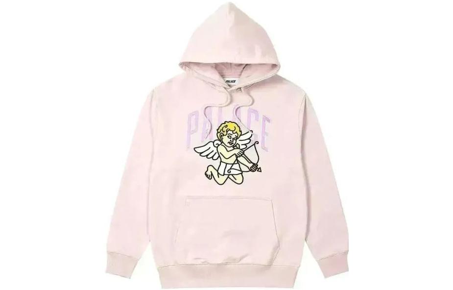 Order 팔라스 SS23 큐피드 그래픽 핑크 후디 봄/여름 컬렉션. PLC23021525