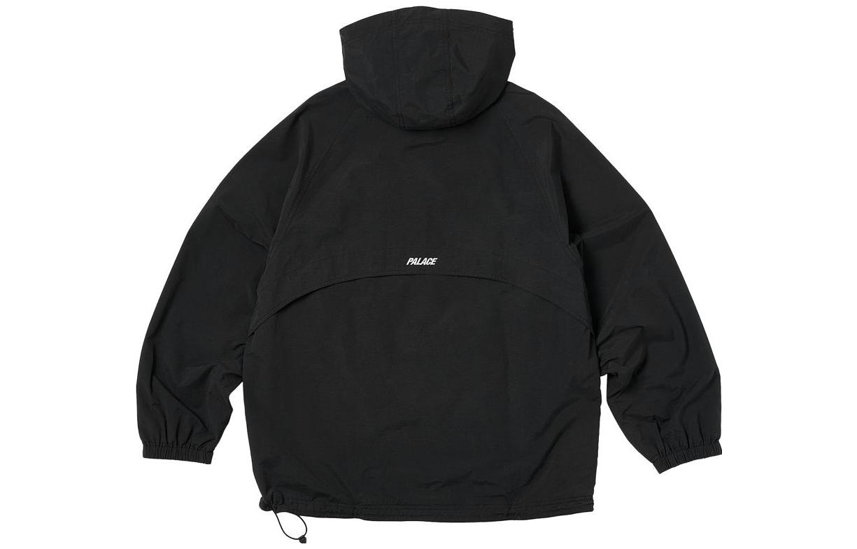 Lookbook PALACE SS23 Double Zip Adjustable Hem Hooded Jacket Black Unisex P23JK012