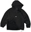 Shop PALACE SS23 Double Zip Adjustable Hem Hooded Jacket Black Unisex P23JK012