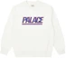 Buy Palace SS23 巨型白標徽章男女款白色圓領衫 P23CW056