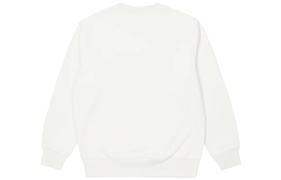 Lookbook Palace SS23 巨型白標徽章男女款白色圓領衫 P23CW056