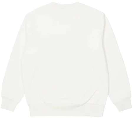 Palace SS23 巨型白標徽章男女款白色圓領衫 P23CW056 Lookbook Palace SS23 巨型白標徽章男女款白色圓領衫 P23CW056
