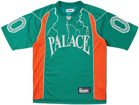 PALACE SS23 HESH 绿松石V领运动衫 男女绿足球T恤 P24ES001 Buy PALACE SS23 HESH 绿松石V领运动衫 男女绿足球T恤 P24ES001