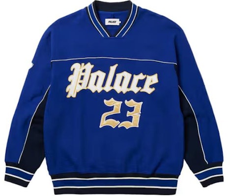 팔라스 SS23 로고 자수 루즈핏 네이비 맨투맨 스웨트셔츠 유니섹스. P24CS084 Buy 팔라스 SS23 로고 자수 루즈핏 네이비 맨투맨 스웨트셔츠 유니섹스. P24CS084