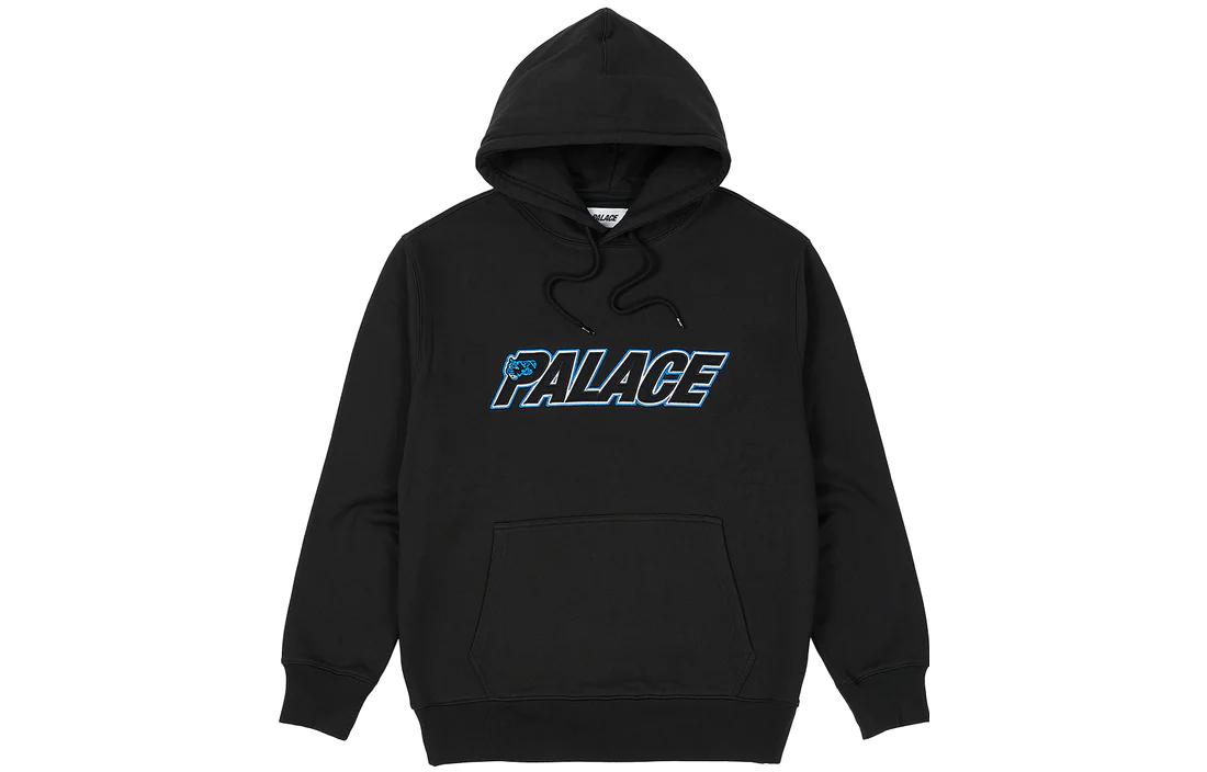 PALACE SS23 Panther Hoodie Black Tiger Logo Print Unisex Sweatshirt. P24CS073 圖 2