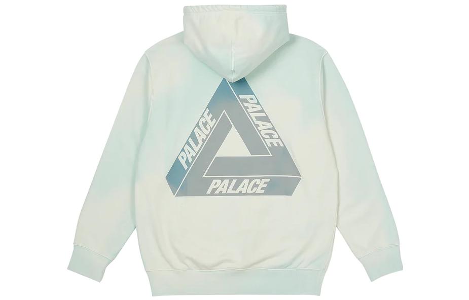 Order PALACE SS23 Reacto Tri-Ferg 綠色標誌連帽衫 復古男女套頭衫。 P24CS080