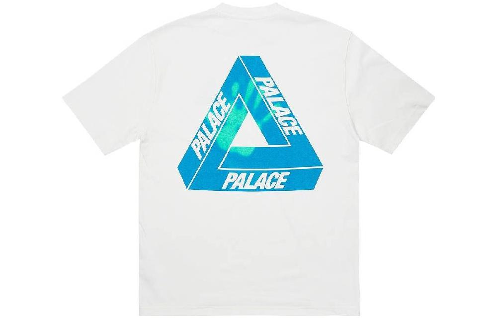 Buy PALACE SS23 Reacto Tri-Ferg橙色感温标志印花短袖男女同款T恤。 P24ES029