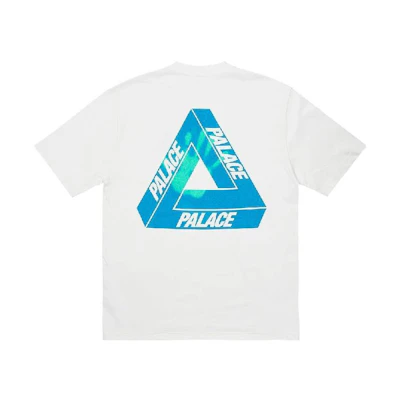 PALACE SS23 Reacto Tri-Ferg Orange Heat-sensitive Logo Print T-Shirt Unisex. P24ES029