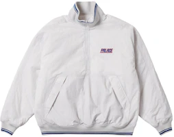 Palace SS23 Reversible Quilted Sports Bomber Grey Unisex Jacket White P23JK109 Palace SS23 Reversible Quilted Sports Bomber Grey Unisex Jacket White P23JK109